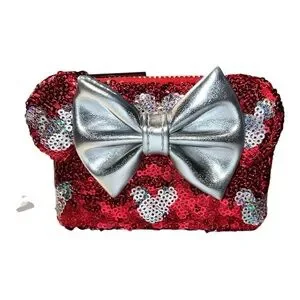 Loungefly | Bags | Disney Silver Red Sequin Minnie Mouse  display picture 3